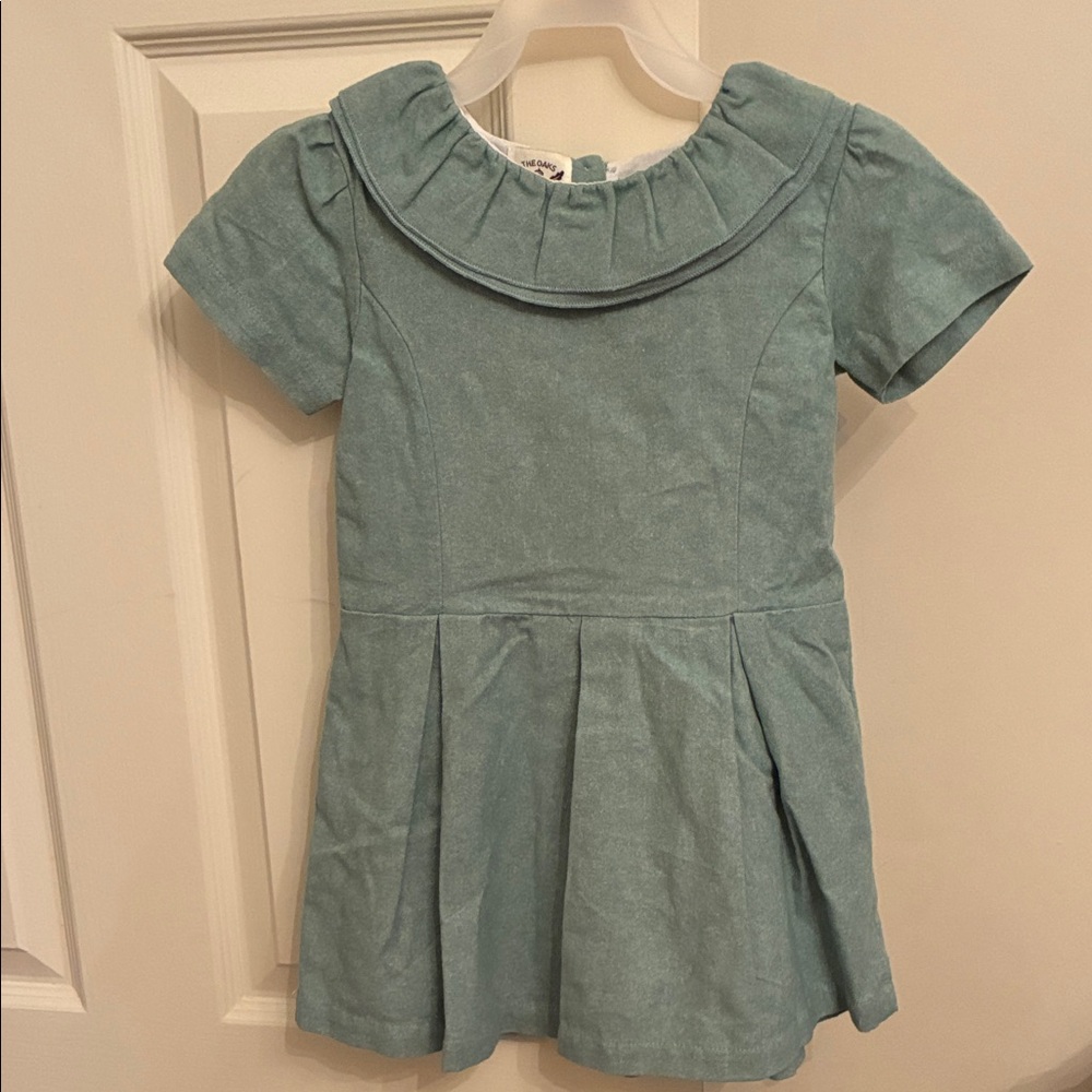 Adorable Green Kids Dress
